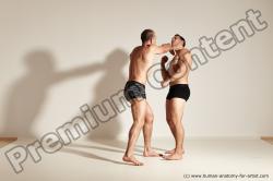 Fighting reference poses of Norbert & Radan